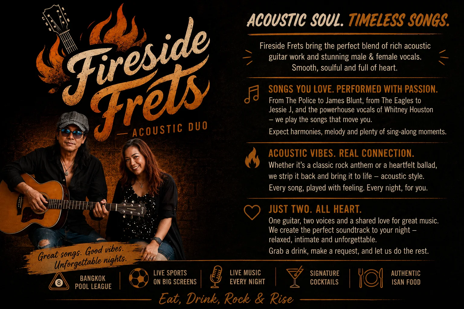 Fireside Frets biography