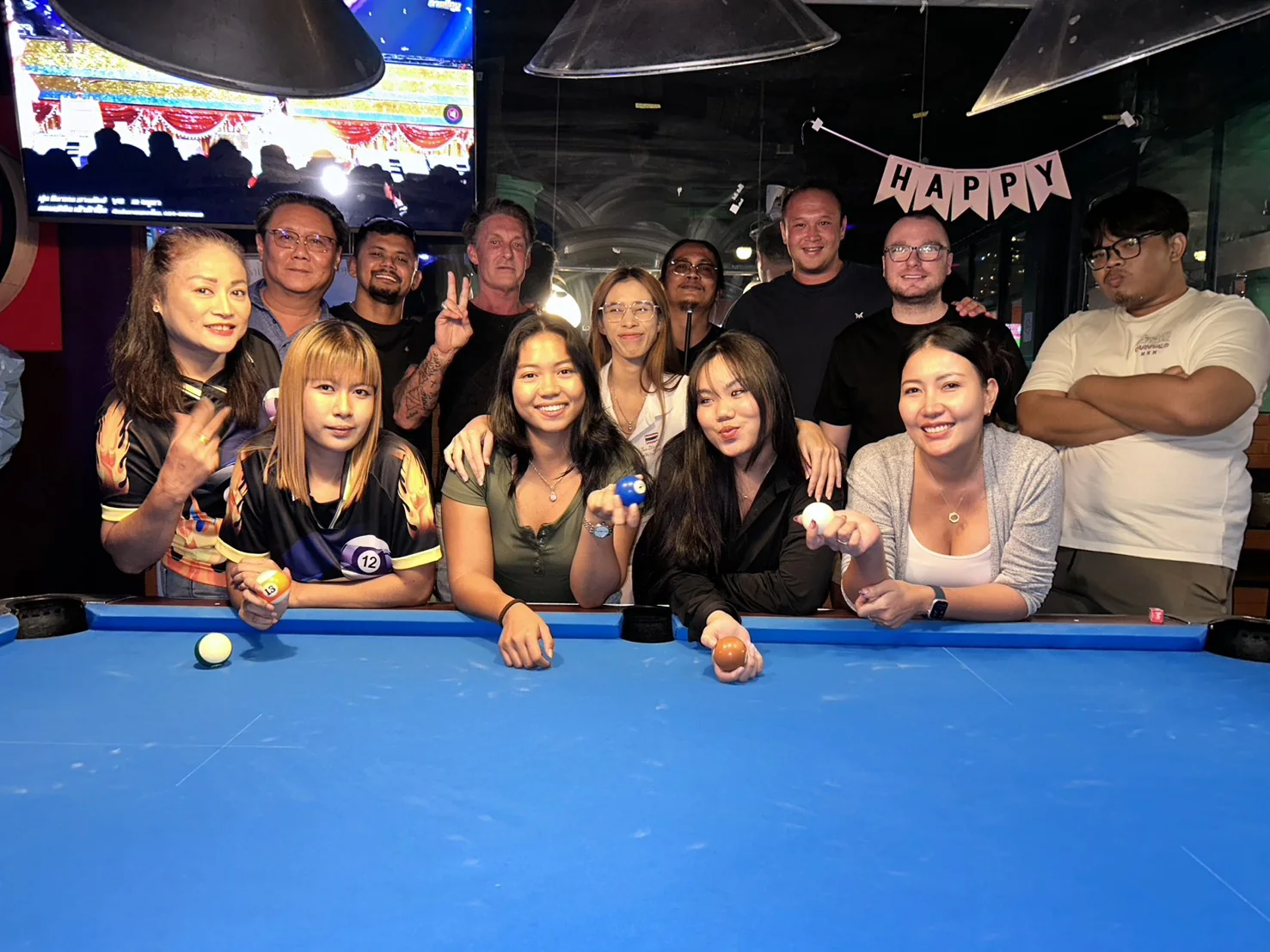Phoenix Nights pool league group